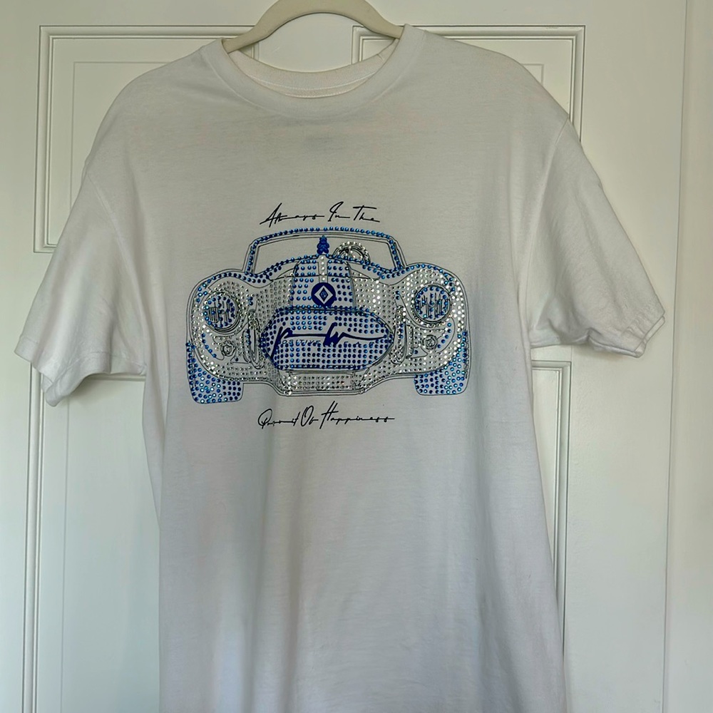 Positive Wear “Always In Pursuit” T Shirt (color: White size: Medium)